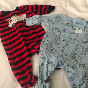 Baby boy Coveralls by Carter’s 2 pack